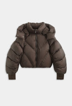 Afbeelding in Gallery-weergave laden, Stella Puffer Jacket - Choco