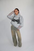 Afbeelding in Gallery-weergave laden, PRIORITY SPICE LACE HOODIE – GREY
