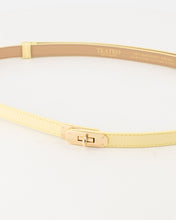 Afbeelding in Gallery-weergave laden, Grace Leather Belt - Butter Yellow
