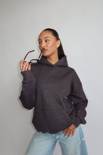 Afbeelding in Gallery-weergave laden, PRIORITY RHINESTONE HOODIE – GRAY
