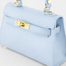 Afbeelding in Gallery-weergave laden, Grace Leather Bag - Light Blue
