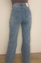 Afbeelding in Gallery-weergave laden, Wide Leg Light Blue Jeans XJ310
