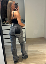 Afbeelding in Gallery-weergave laden, Viral Inspired Ripped Wide Leg Jeans
